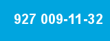 927 009-11-32 927 009-11-32